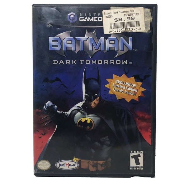 Batman: Dark Tomorrow (Nintendo GameCube, 2003) Tested & Working (No Comic)